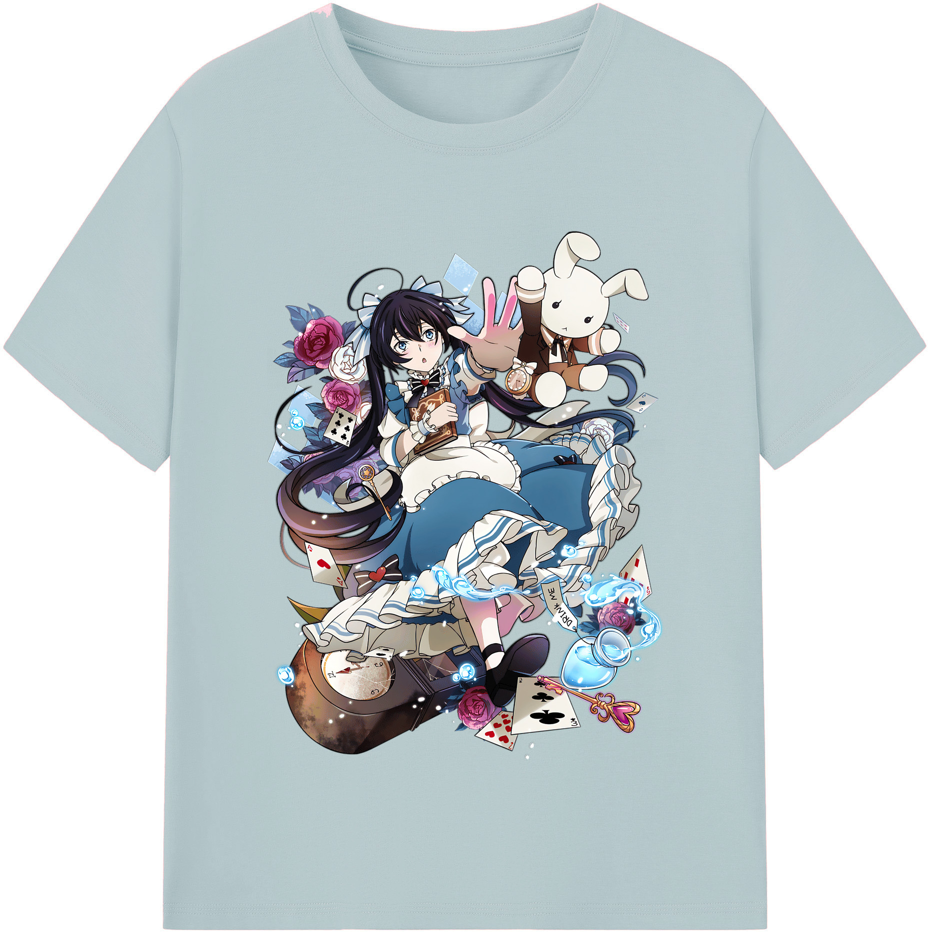 （画像用） 文豪ストレイドッグス Bungo Stray Dogs 綿100％半袖Tシャツ（フロントプリント）